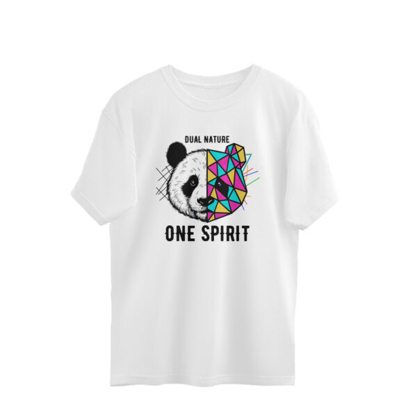 Dual Nature Oversized T-Shirt