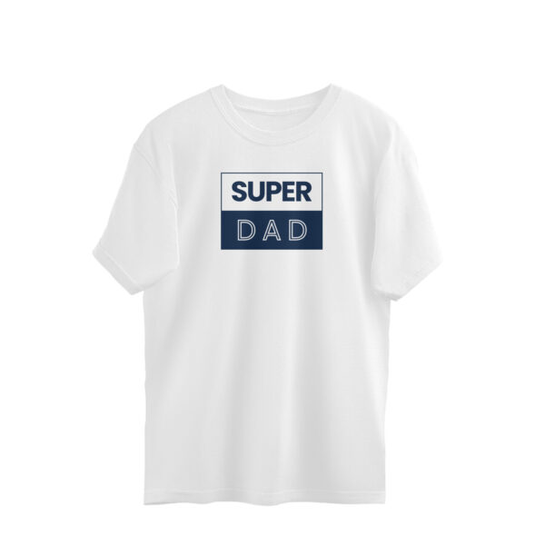 Super Dad Plane Oversized T-Shirt